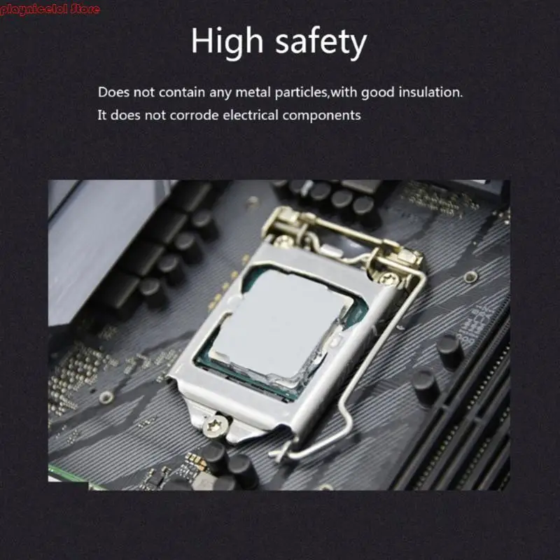 CPU VGA 칩셋을위한 E8BA HY883 TU20G 열 그리스 페이스트는 열 저항이 낮은 방열판 냉각 높은 안정성 높은 안정성