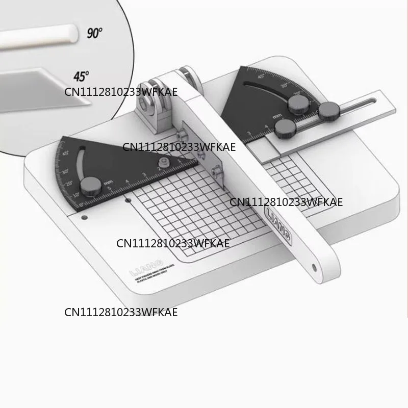 Ship Model Manufacturing Construction Tools Sailing Deck Slicer New Manual Angle Knife Hull Wood Strip Cutting Machine