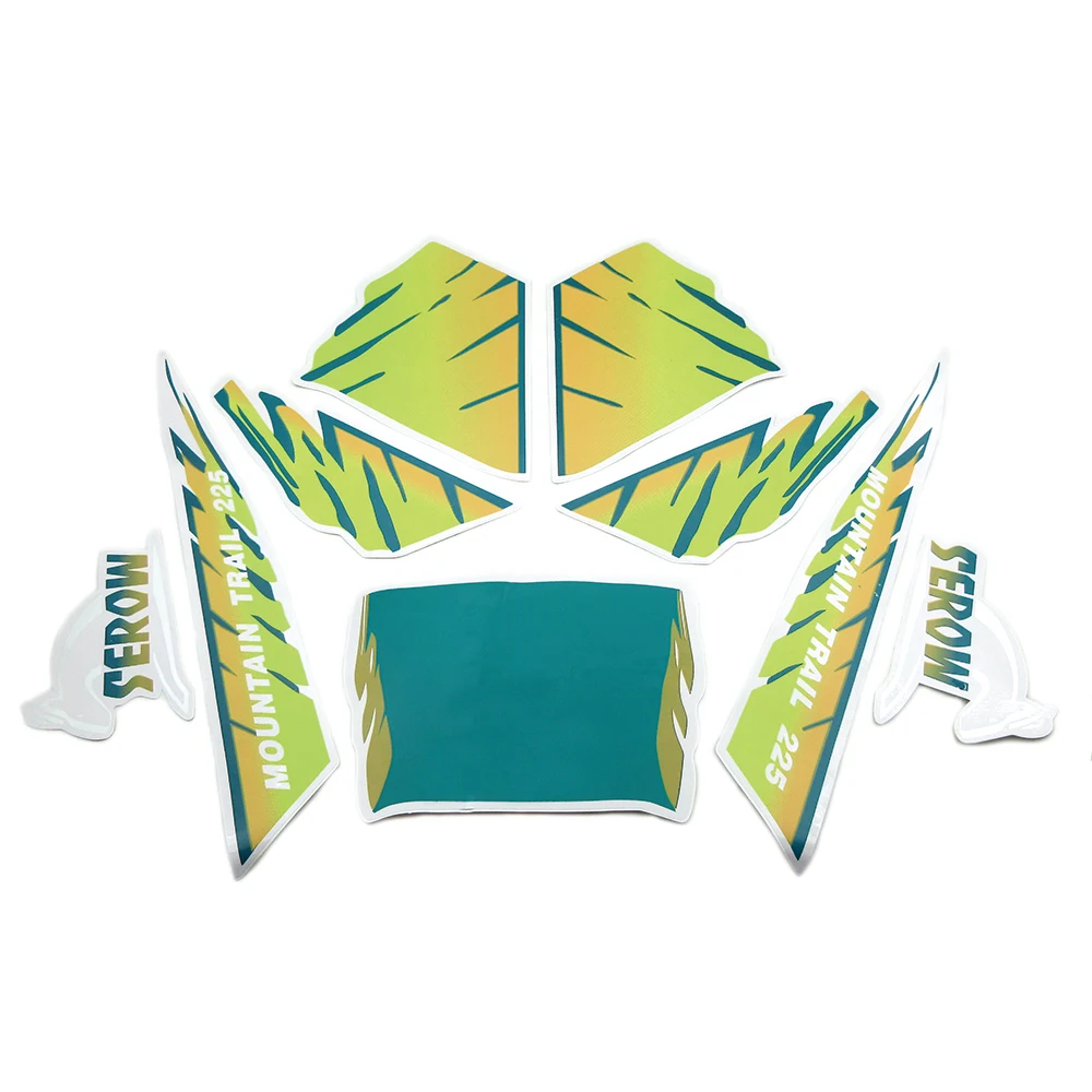 Motorcycle Decals Accessories Full Fairing Ornamental Decorative Stickers Set For Yamaha Serow225 SEROW Mountain Trail 225 XT225