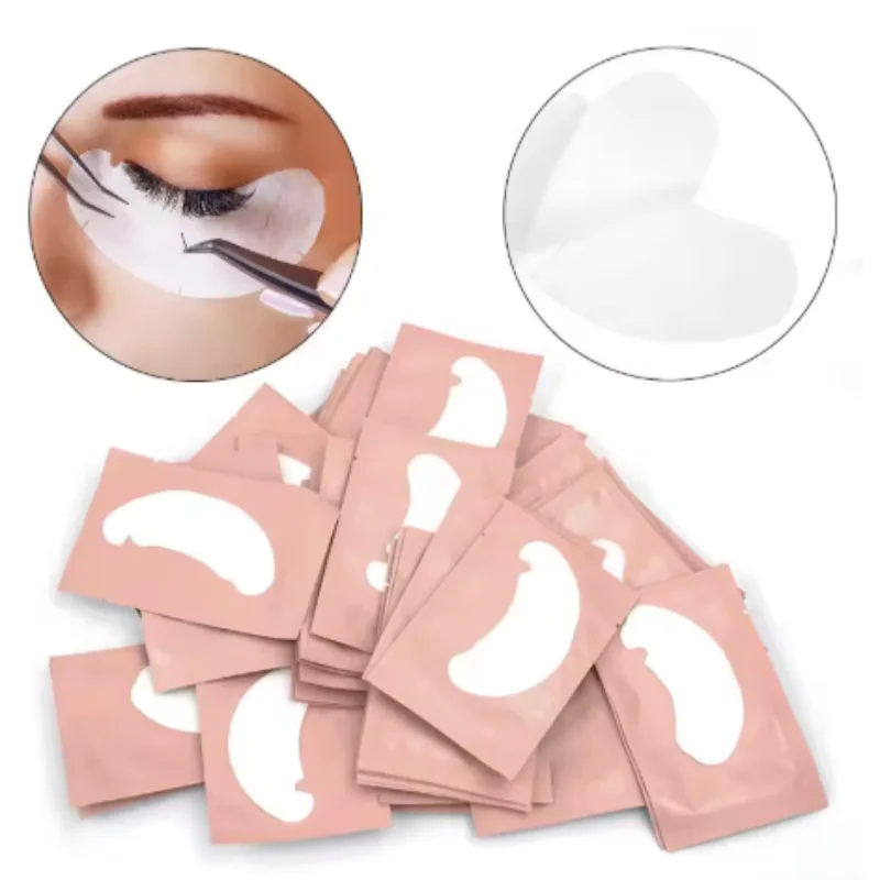 10/30/50/100 Stück Wimpernpads, Hydrogel-Patches für Wimpernverlängerung, Augenpad-Unterlagen, Wimpernverlängerungs-Tipps, Aufkleber, Make-up-Tools – Detail 5
