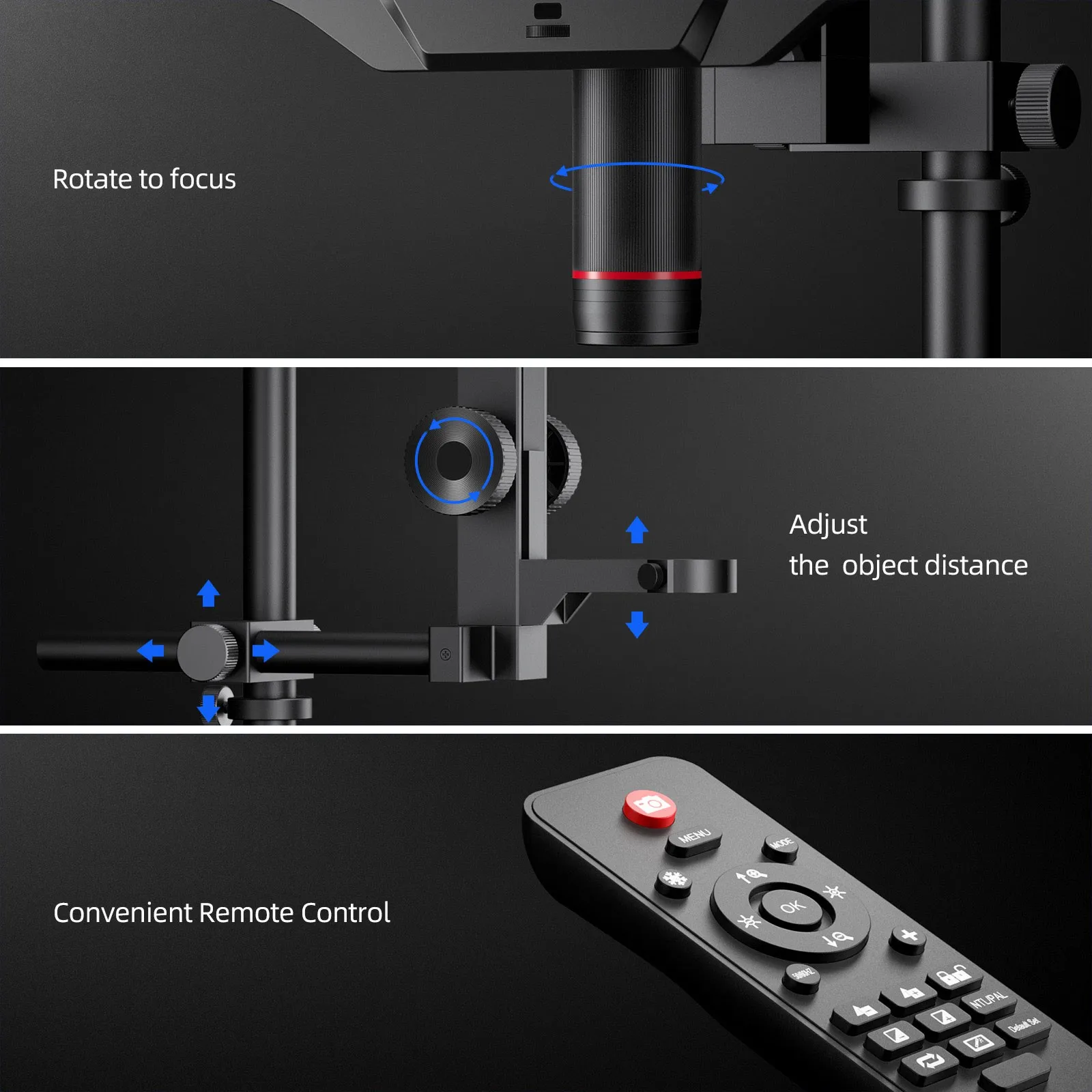 Maxgeek Andonstar AD409-MAX-ES WiFi Microscope High Quality Digital Microscope with Endoscope for PCB Repair and Maintenance