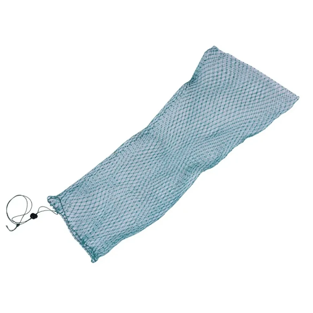 0.7M/1Mx45cm Nylon Foldable Fishing Net Fish Pot Trap Fishing Net Creel Simple Fish Guard Flat Bottom Beam Mouth Net