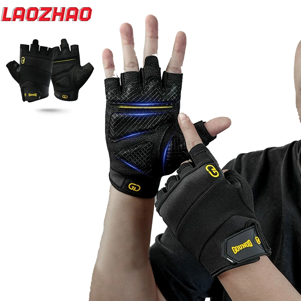 Trainingshandschuhe 1 Paar – Gewichtheben-Fitnesshandschuhe für Männer und Frauen – Vollständiger Handflächenschutz für Training/Radfahren/Pull-Ups