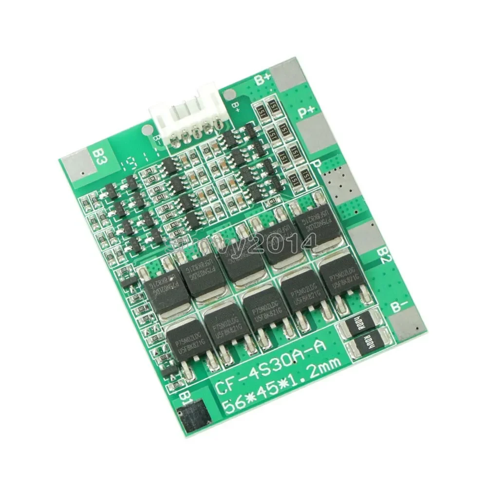 Новое поступление, Φ 30A 14,8 V литий-ионная литиевая батарея 18650, BMS блоки, встроенные схемы баланса