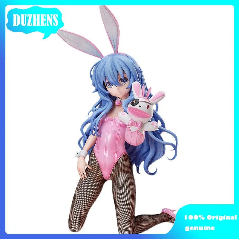 FREEing Original:DATE A LIVE Himekawa Yoshino Bunny Girl 1/4 PVC Action Figure Anime Figure Model Toys Collection Doll Gift