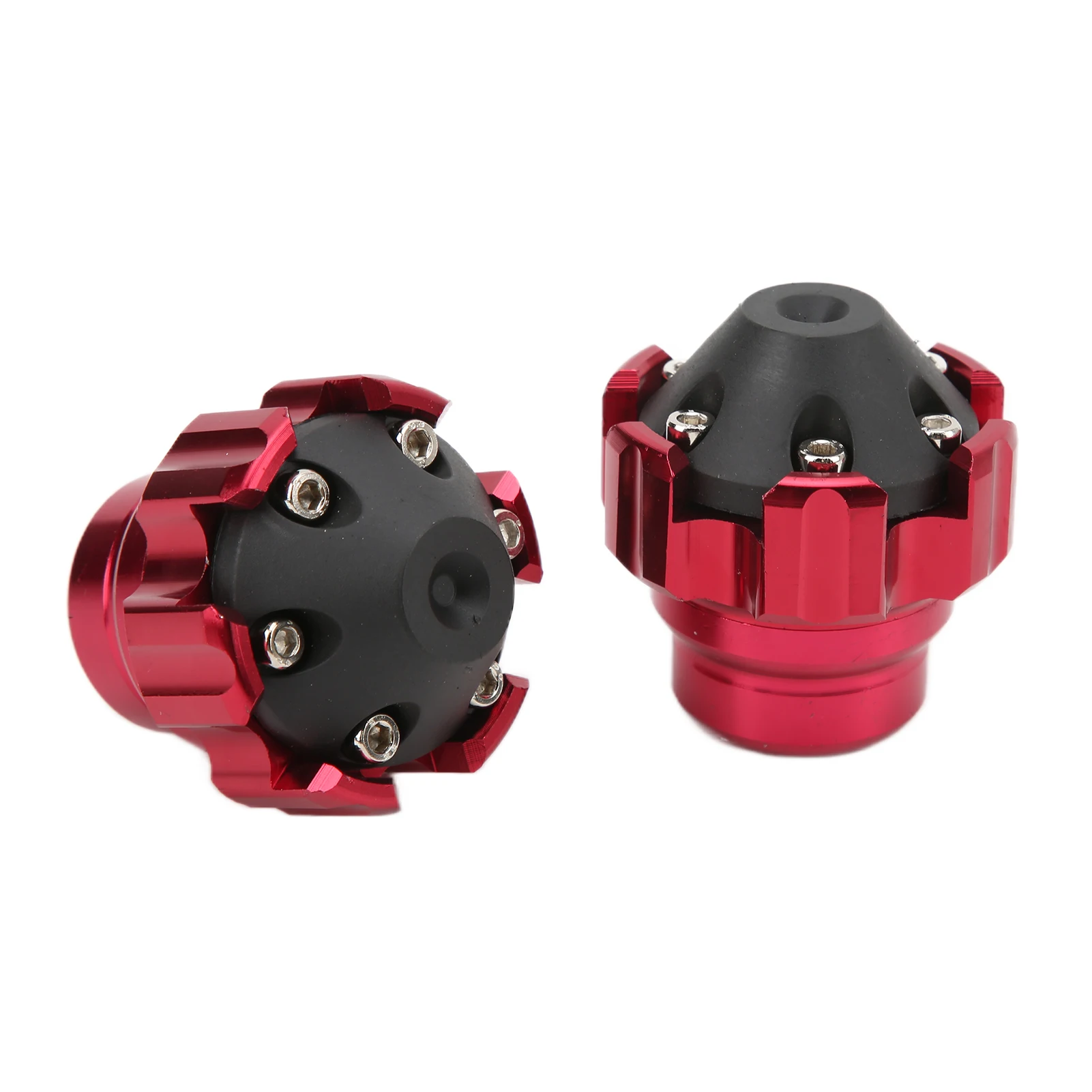 Fork Frame Slider  CNC Aluminum Alloy Simple Installation  Resistant Wheel Axle Protector for Motorbikes