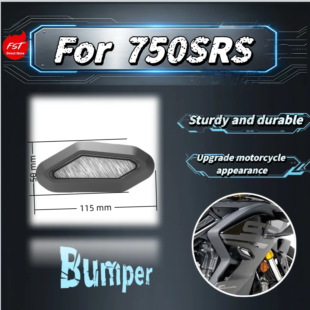 

For 750SR Motorcycle Racing Crash Bar Bumper Anti-fall Slider Anti-fall Block Modified Accessories