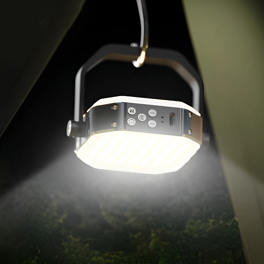 ポータブル USB 充電式 RGB 多機能屋外キャンプライト吊りテントランプピックアップライトビデオ写真用