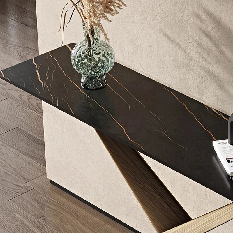 #Italian Minimalist Console Tables Hallway Entryway Living Room Luxury Console Tables Luxury Unique