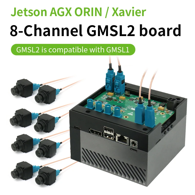 GMSL 8-way acquisition board adapter board Jetson AGX Orin and Xavier suite max9296 development board