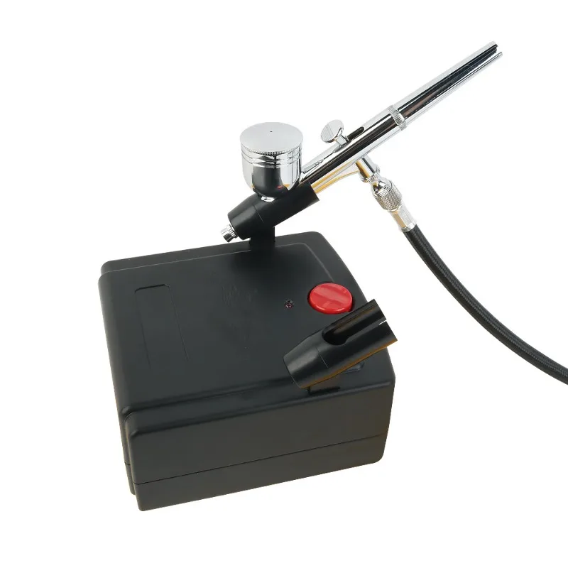 Electric Spray Gun With Air Pump Set Professional Coloring Spray Pen For Automobile Furniture Repainting Power Tools
