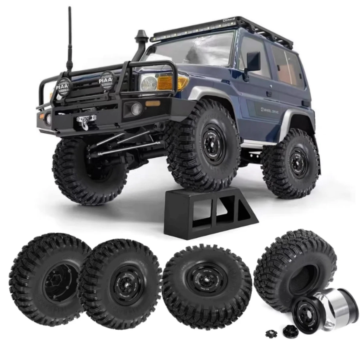 

1:10 scale truck toys 1.9 rc tires and wheels (4pcs) fit rgt lc71 1/10 rock crawler car RC Car option parts
