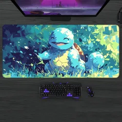 Pokemon Mouse Pad oyun Pc oyun aksesuarları kauçuk Mat XXL Deskmat paspaslar klavye kabine Laptops dizüstü bilgisayarlar