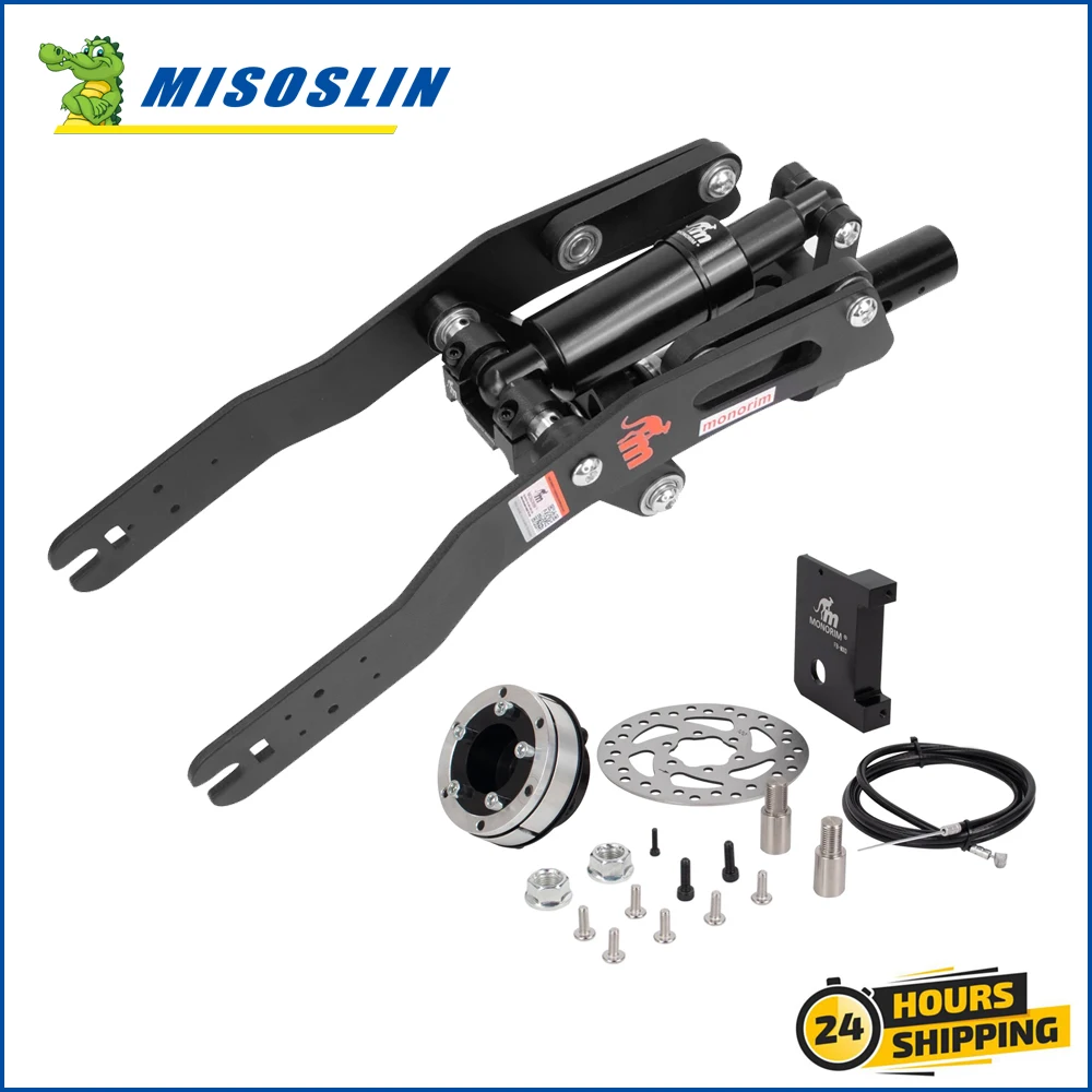 

Monorim MXS0 Front Suspension Kit for Ninebot MAX G30 D/E/P/DII Electric Scooter Upgrade To Be Disc Brake Basic on Hub Wheel