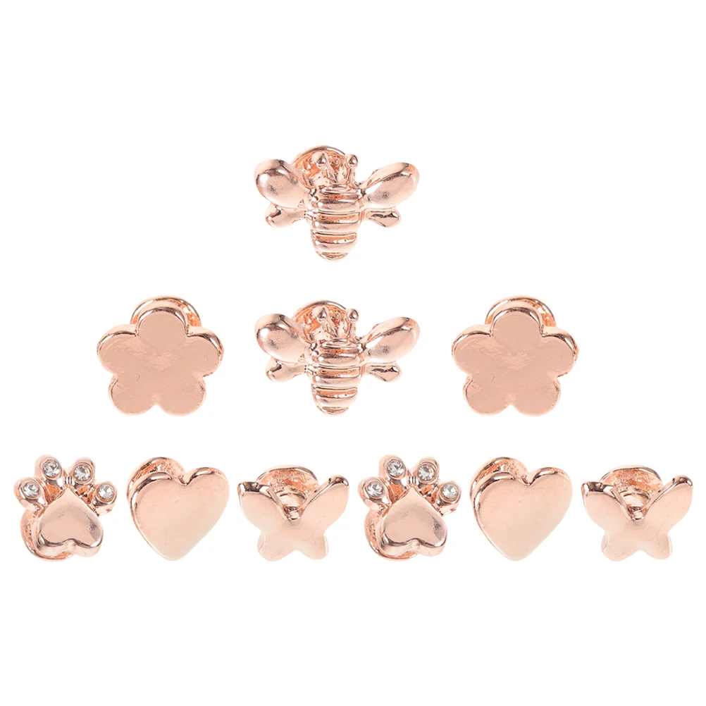 

10 Pcs Watch Bands Metal Studs Charms Watchband Jewelry for Decoration