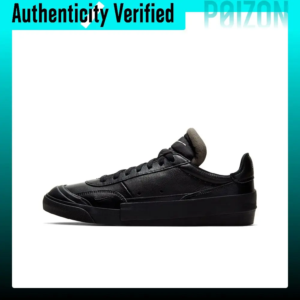 Nike Drop-Type Skate Shoes Men's Low-top Black CN6916-001