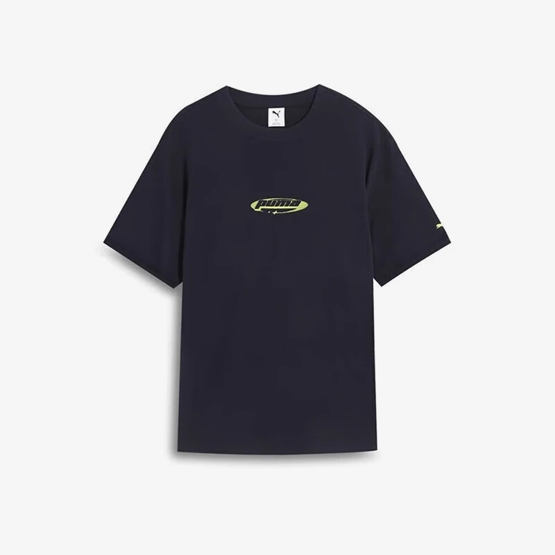 

Puma Authentic Summer Men's Women's Round Neck Retro Breathable Training Short Sleeve T-Shirt 633853-16