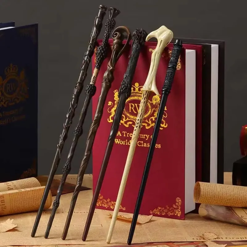 Hot 32 Kinds of Metal Core Magic Harried Wands Malfoy Voldmort Hermione Ron Bellatrix McGonagall Magical Potter Wand