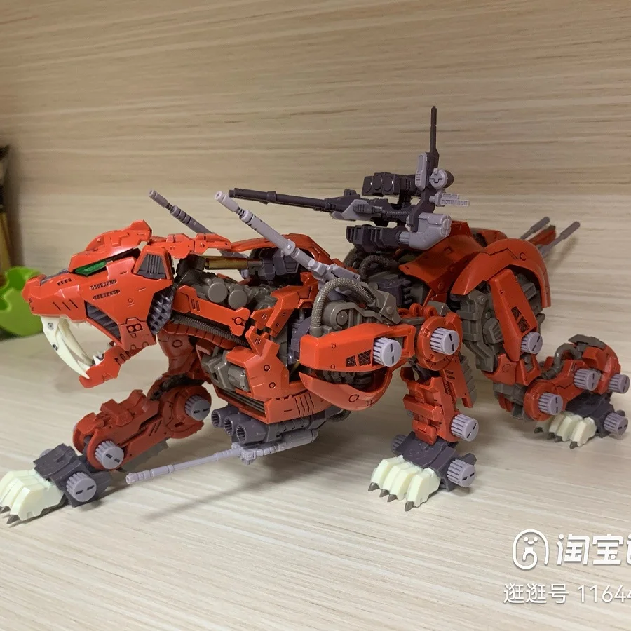 BT строительные блоки ZOIDS EZ-016 Red Saber Tiger в масштабе 1:72 полнофункциональный пластиковый комплект Сборная модель рождественские подарки
