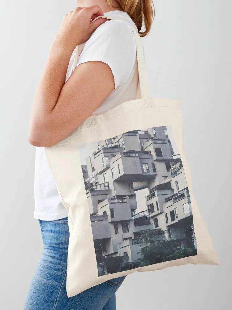 Habitat 67, Montreal Tote Bag shopper bag woman hand bags Canvas Tote Bag