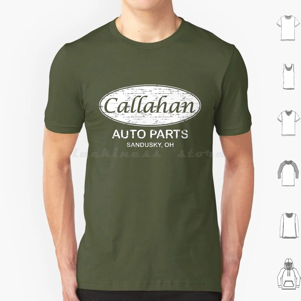 Callahan Auto Parts T Shirt Big Size 100% Cotton Dustbrain Dustbrain Design Boy Callahan Auto Parts 90s Comedy Humor Movie