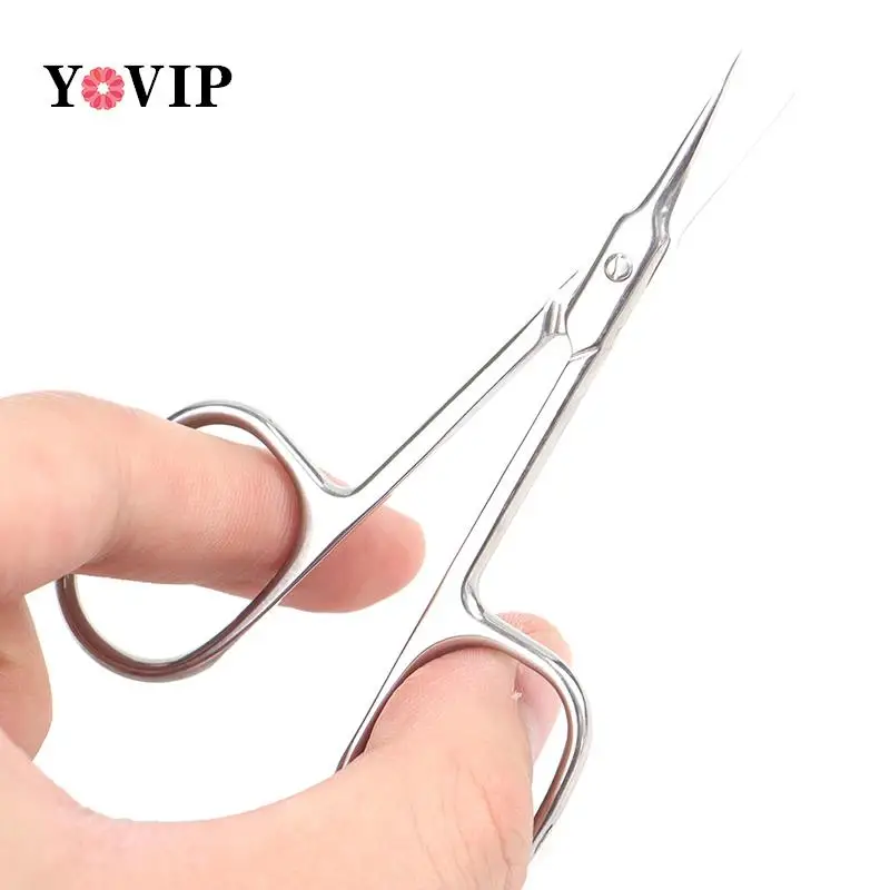 1 Pc Cuticle Scissors Nail Cuticle Clippers Trimmer Dead Skin Remover Stainless Steel