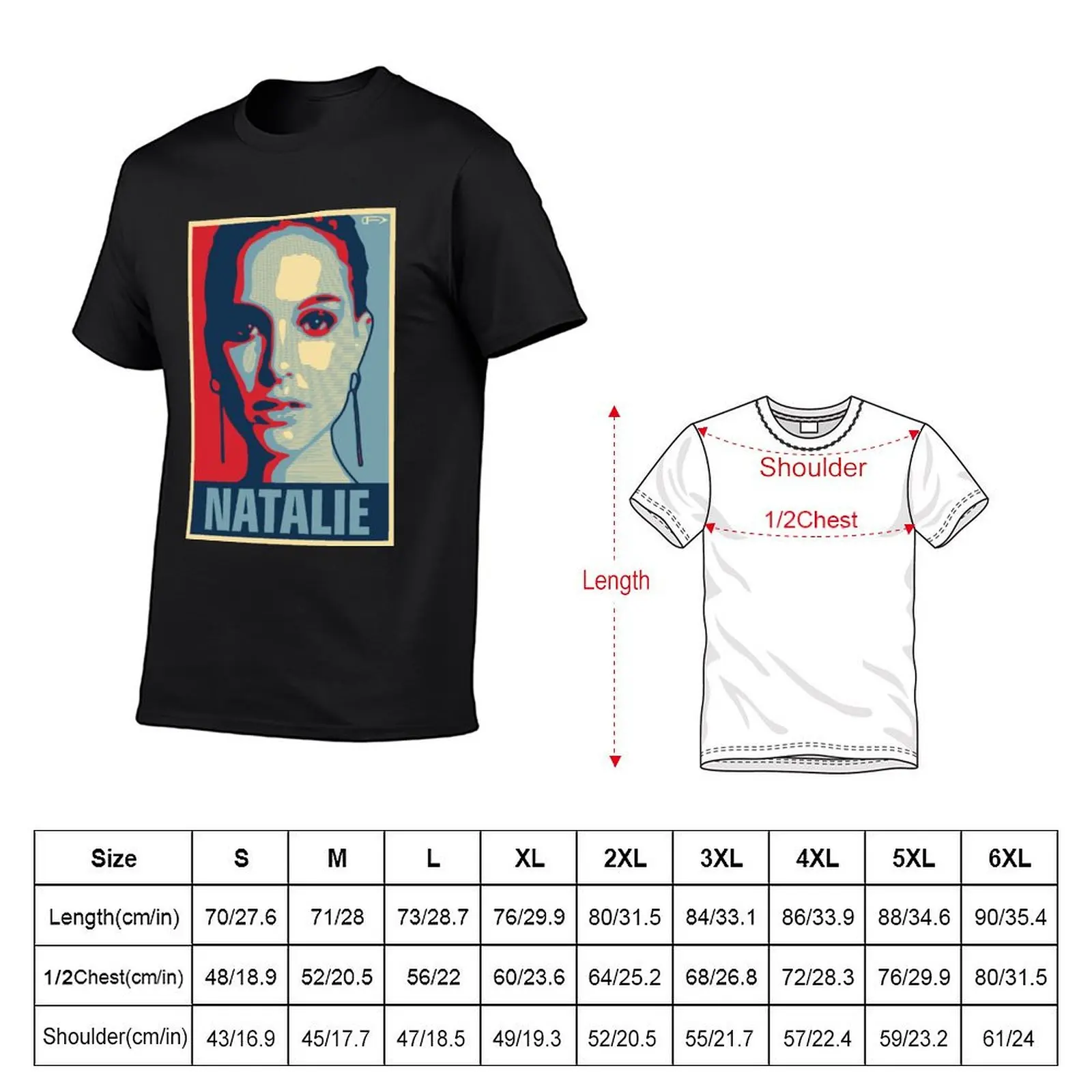 Natalie T-Shirt quick-drying tops t shirt men 100℅ cotton