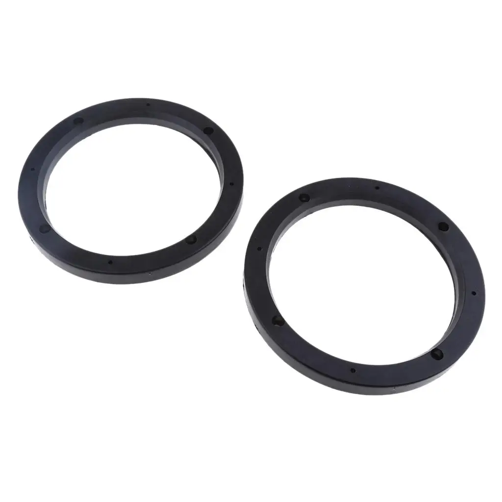 Pair 6.5inch Car Stereo Audio Speaker Mounting Spacer Rings Adaptor