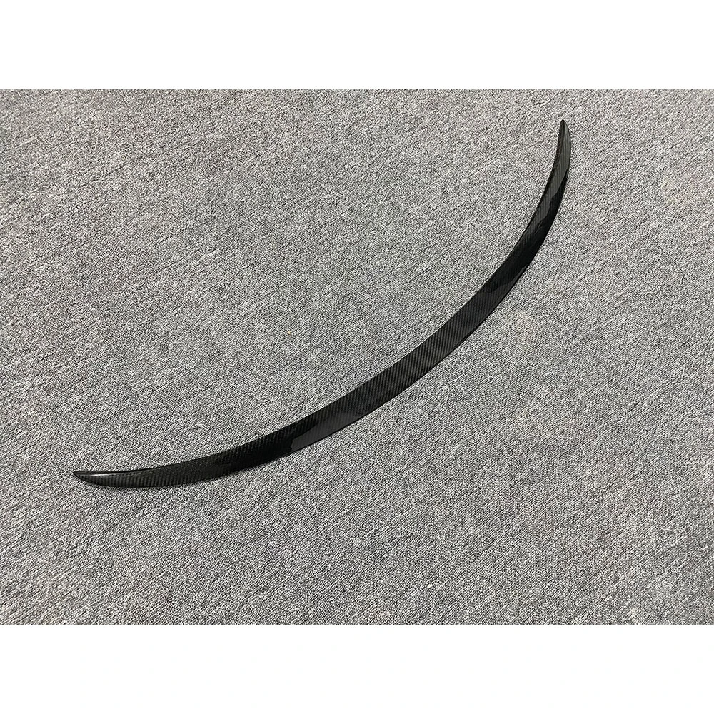

Dry Carbon Fiber Duckbill Rear Trunk Wing Spoiler for Tesla Model 3 2017+ Rear Boot Lip Car Body Kits Rear Spoiler FRP