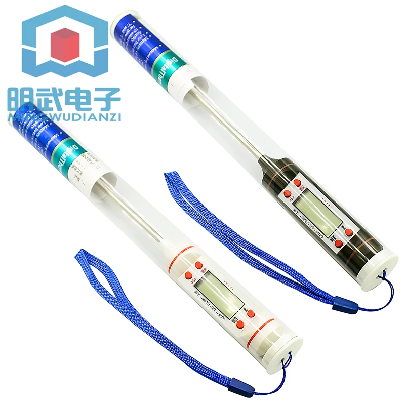 Kitchen Oil Thermometer Kitchen BBQ Baking Temperature Measurement Temperature Probe Thermometer Temperature Pen TP101