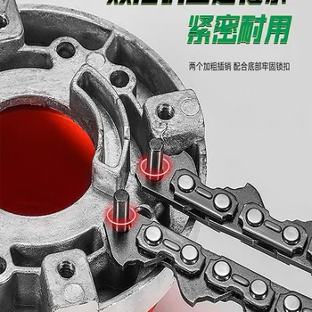 금속 체인 트리머 라인, 브러시 커터 액세서리, 브러시 커터 헤드 교체용, 2/4 개 