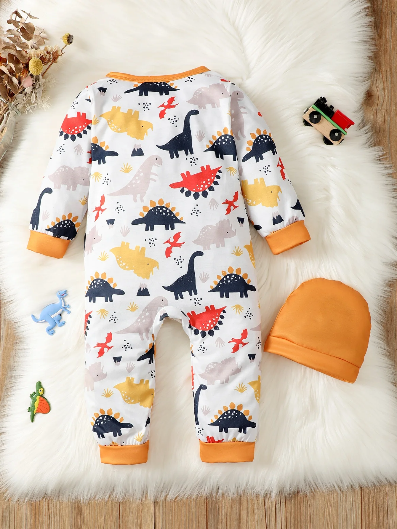 2022 New Baby Boys\' Bodysuit Cute Cartoon One Piece Combed Cotton Newborn Baby Clothes Long Sleeve Romper Toddler Boy Outfits