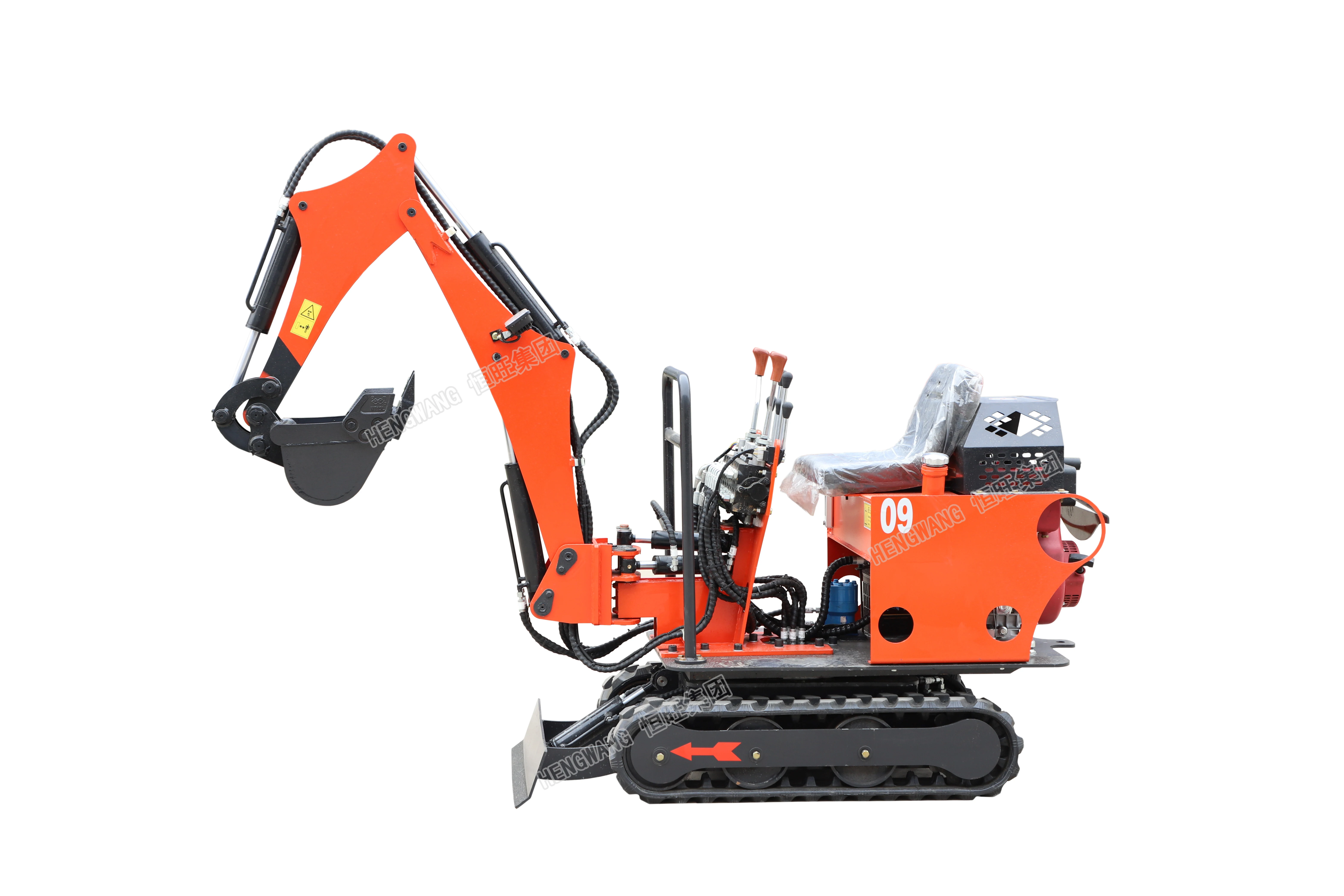 Hengwang Group's New Platform Launches with Large Discounts of Excavator and Road Machinery Complete Models 1t 2t 3.5t 80t