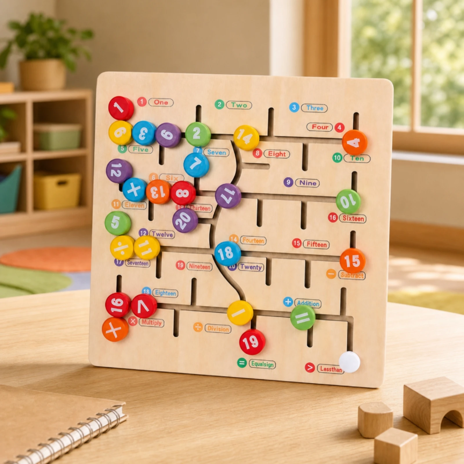 Papan Aktivitas Matematika Kay - Math Manipulative Set ulasan dan harga