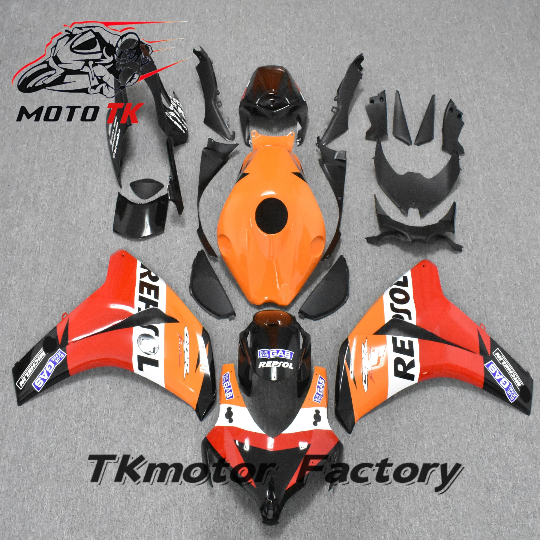 

Motorcycle Fairing Kit Fit For CBR 1000RR CBR1000RR 2008 2009 2010 2011 Bodywork Set High Quality Abs Injection Blue Repsol