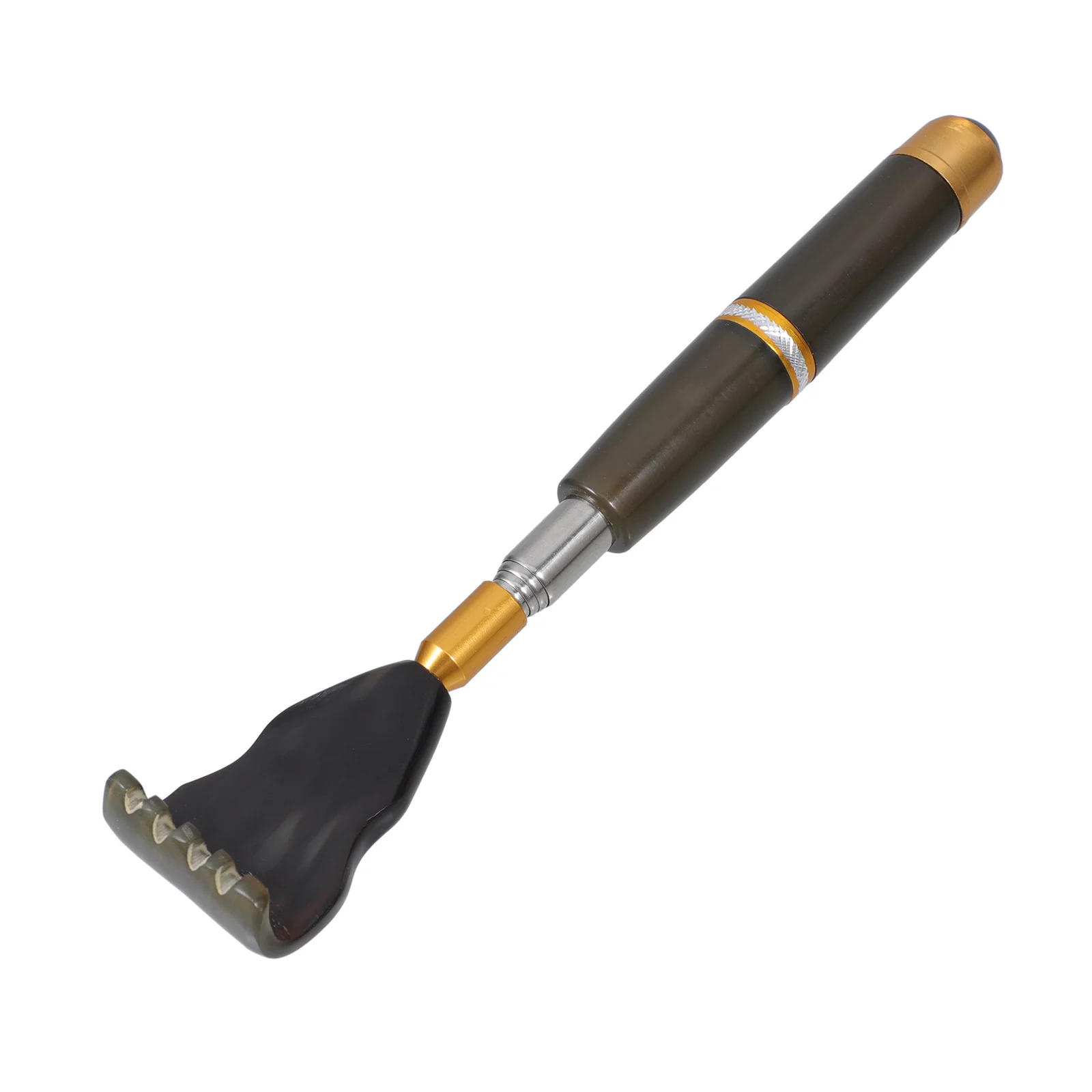 

1pc Telescoping Back Scratcher Stainless Steel Retractable Long Handle Multi-Use Body Scalp Foot Massage Tool Claw