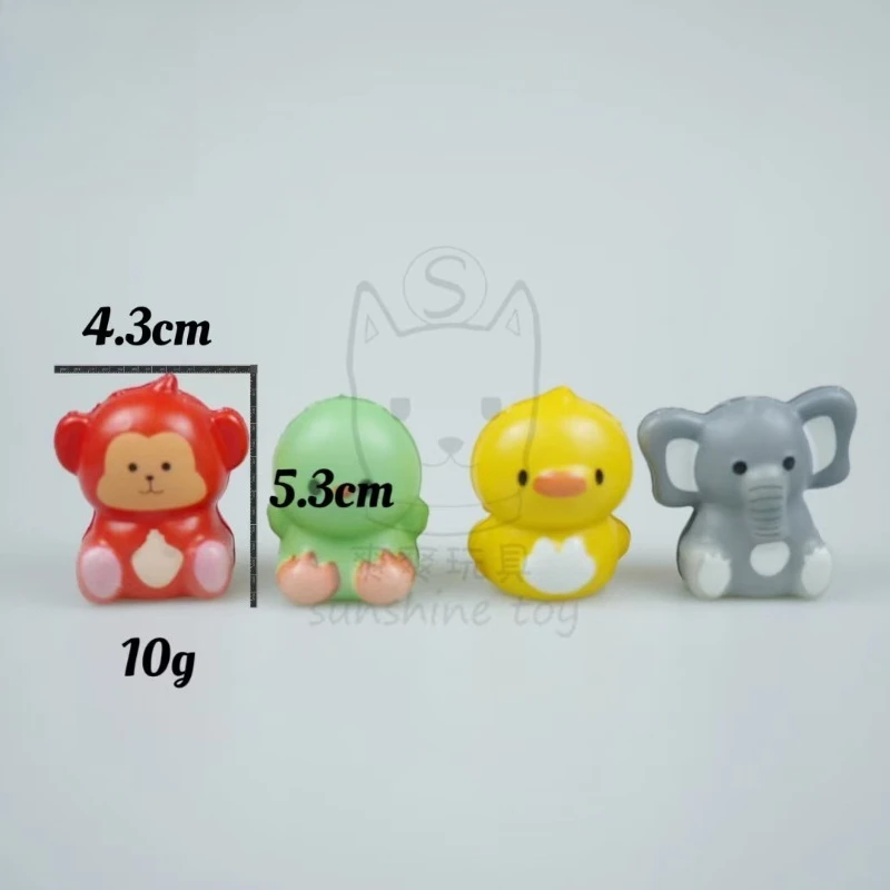 1 個ストレス解消おもちゃフワフワ漫画ツイストエッグ 24 動物 PU 遅いリバウンド混練おもちゃそわそわおもちゃ Juguetes 스트레스볼 장난감