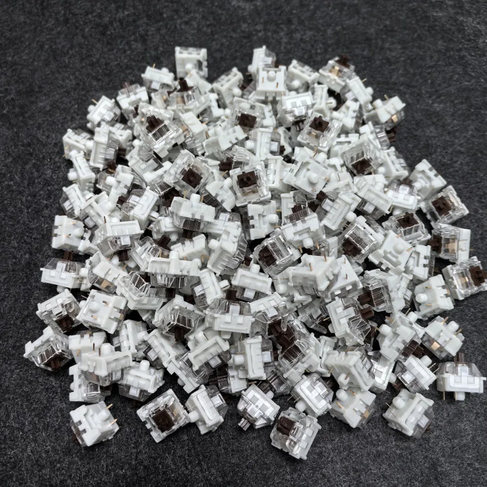 20Pcs New Plastic Mechanical Keyboard Switches Linear Dustproof Key Switch Tactile Silent Keyboard Clicker Mechanical Keyboard