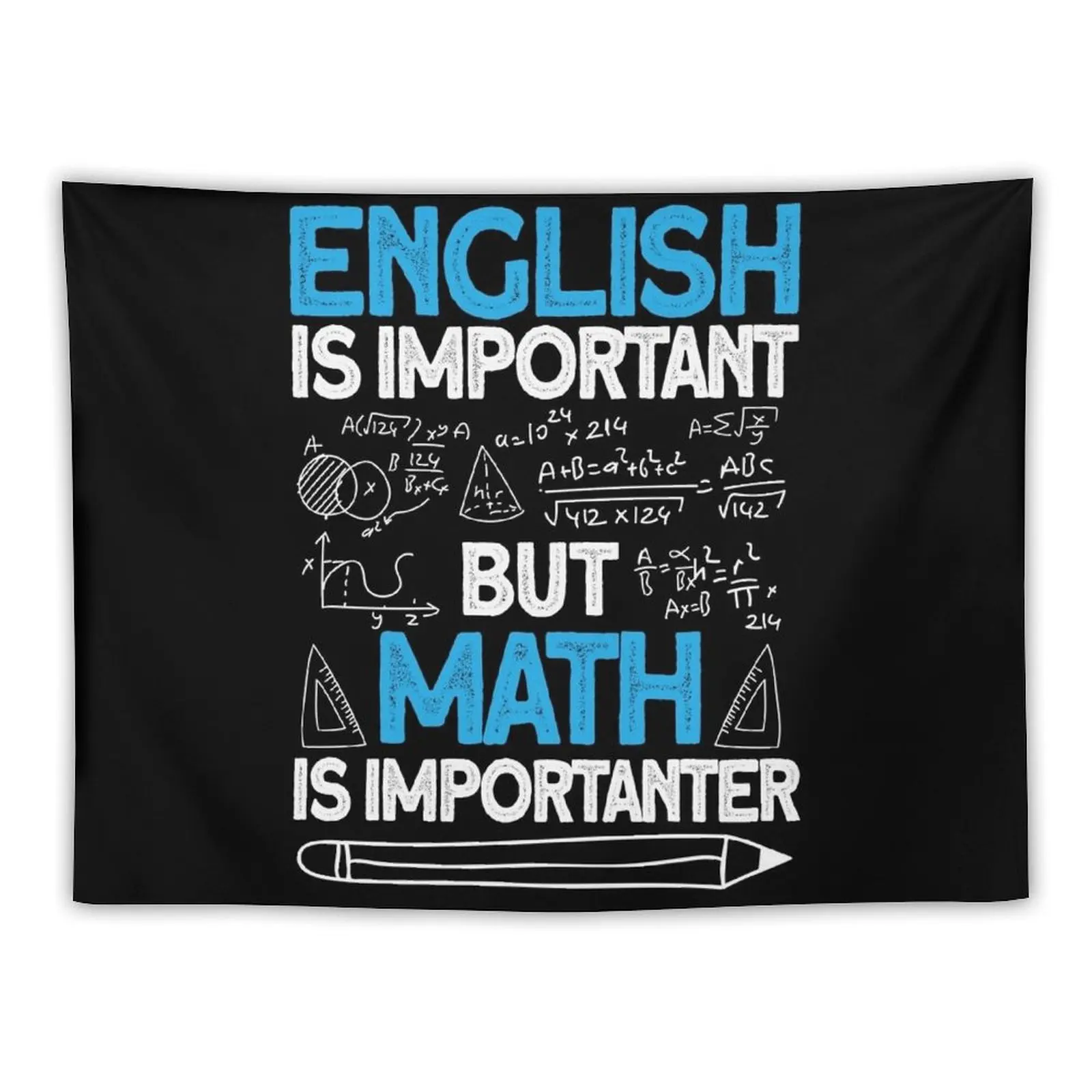 

English Is Important But Math Is Importanter Tapestry Bedrooms Decor Japanese Room Decor Room Decor Korean Style Tapestry