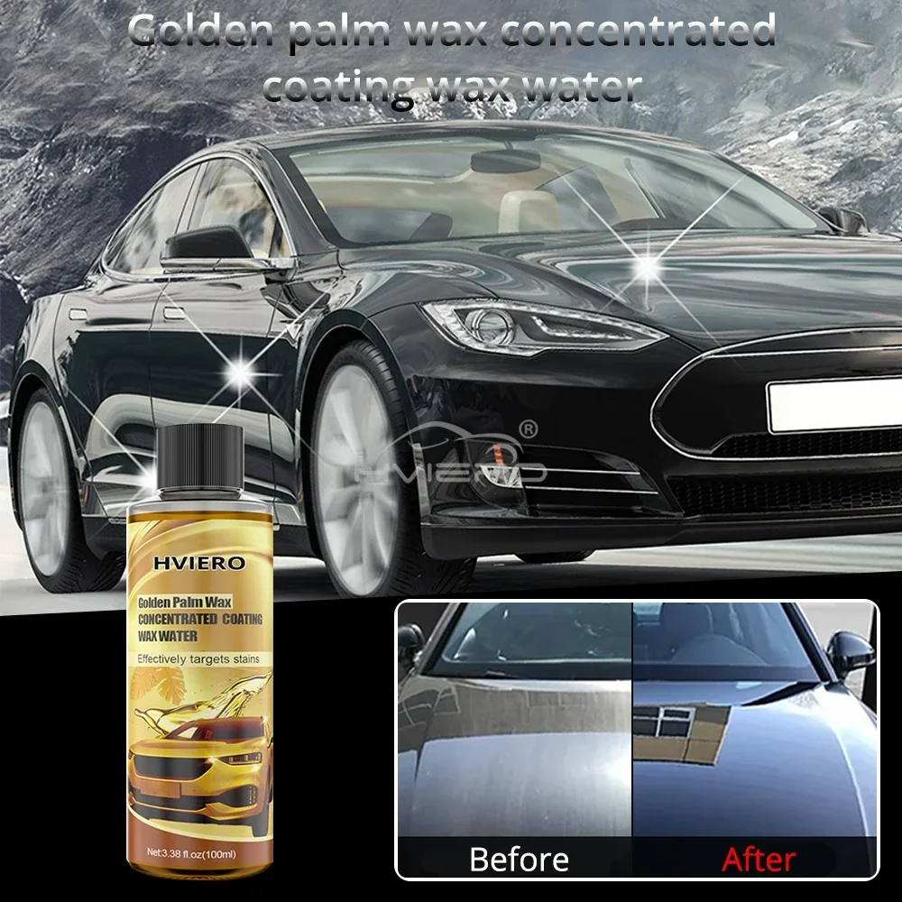 Golden Carnauba 3 Into 1 Washing Waxing Polishing Pastes Hydrophobic Quick Coat Kits Dropshipping Maintenance Paint Automobiles