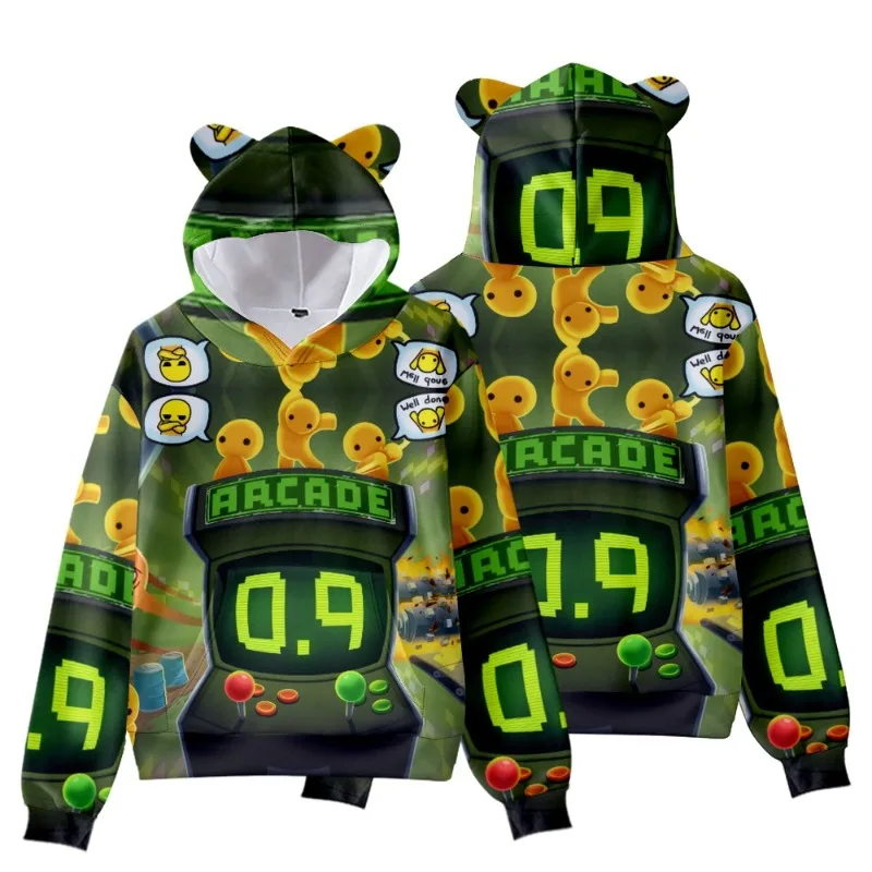 3D New Printing Gam Wobbly Life Figure Fashion Hoodie Printed Casual Clothing Cute Spring Autumn Hoodie Boys Girls Sweatshirt