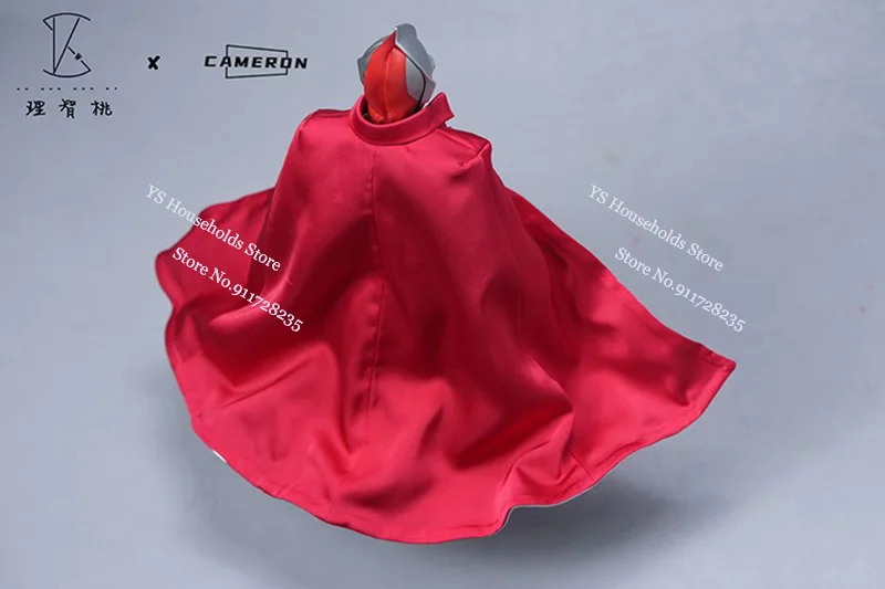 ケリースタジオ カメロン KSC-001 1/6 ウルトラマン アクションフィギュア クラシック ミニ レッド クローク おもちゃ アクセサリー RAH 12インチ ソルジャー デコレーション用