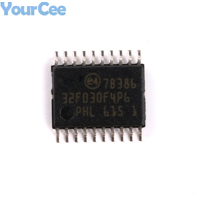 

5pcs/1pc STM32F030F4P6 STM32F030 TSSOP-20 Cortex-M0 32-bit Microcontroller-MCU Chip IC Integrated Circuit