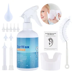 500mL Ear Cleaning Irrigation Kit Ear Wax Removal Tool Water Washing Syringe Squeeze Bulb Ear Cleaner For Adults Kids Earwax