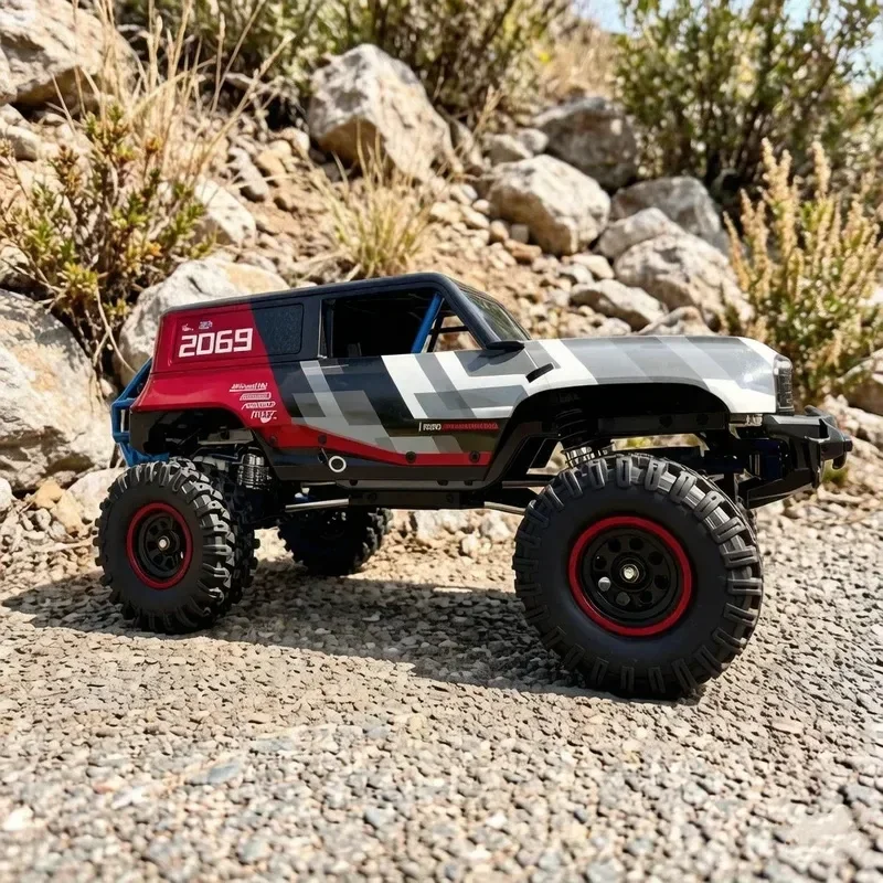 New 1/18 MJX H18P Remote Control Off-Road Climbing Car Simulation Ford RC Electric Brushless High-Speed 4WD Model With Light Toy