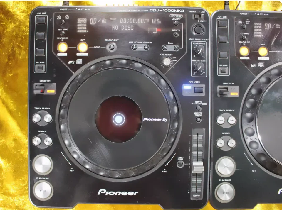 Pioneer CDJ-1000 cdj1000 MK3 Disc Player Panel Film. Disc Player