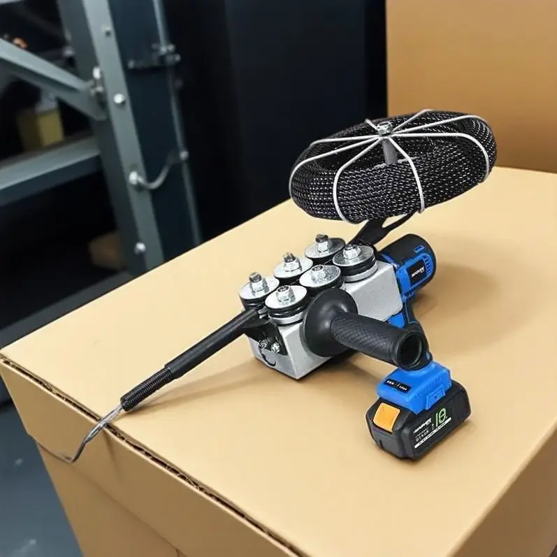 Utility Threading Artifact Electrician Electric Wire Puller Fully Automatic Brushless Wire Puller Threading Machine