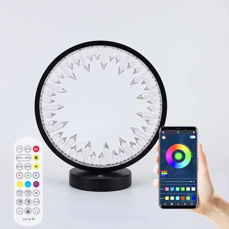 RGB Pickup Ambient Light Computer Desktop Emitting Diode Decorative  Bedroom Bedside Colorful Ambient Night