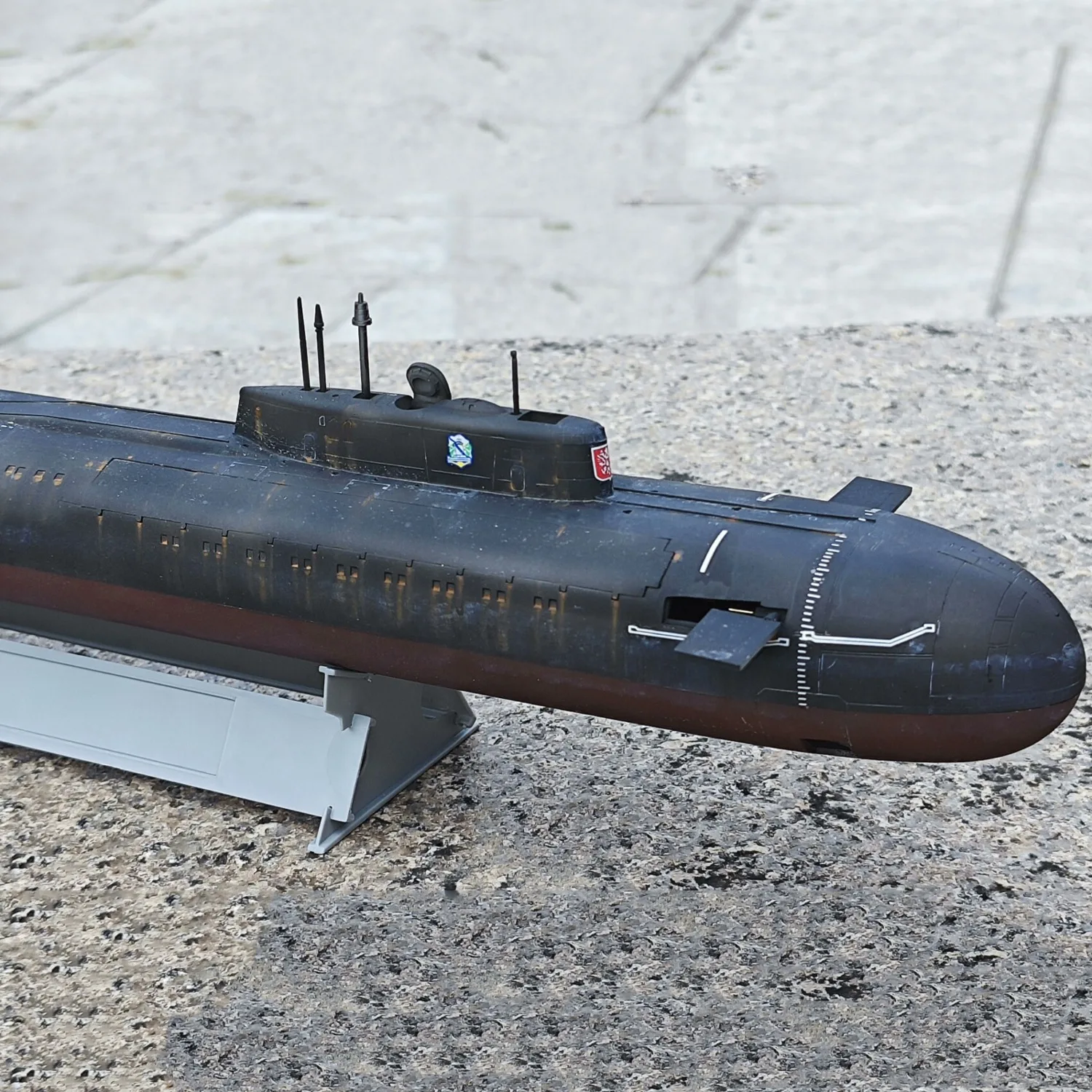1/350 RC قارب 44 سنتيمتر محاكاة كورسك التحكم عن بعد الغواصة ثلاثية الأبعاد الطباعة صب RC السفن نموذج RTR الكبار السفينة لعبة هدية