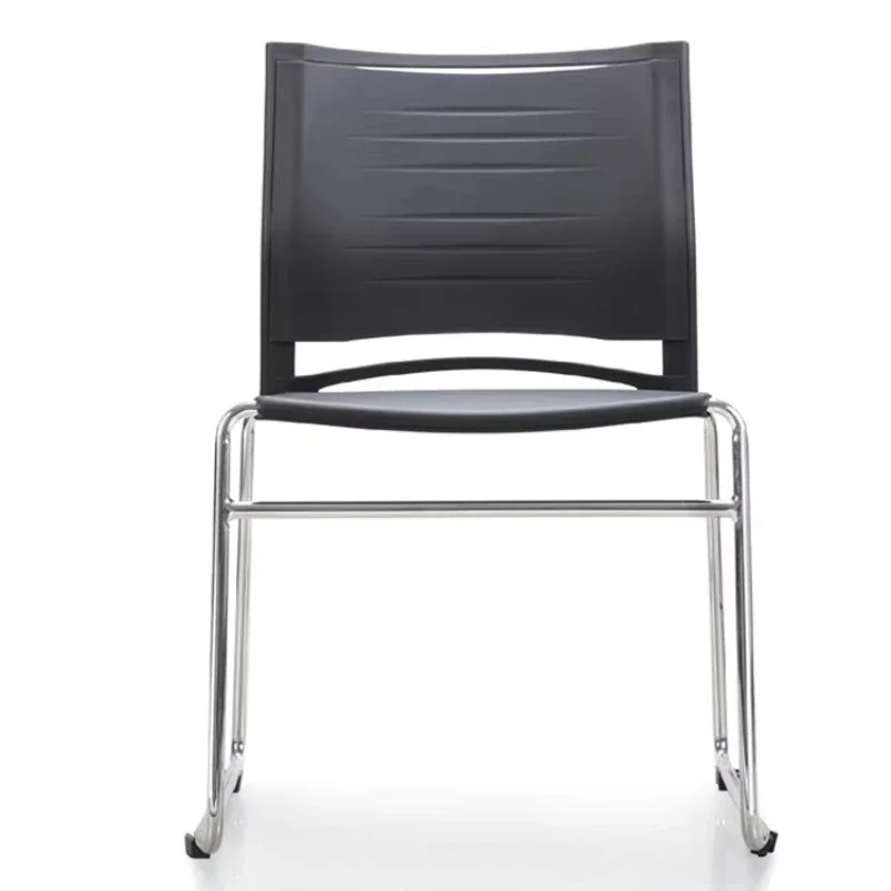 

Stackable armless training conference office chair is easy to use, practical and durable, good quality